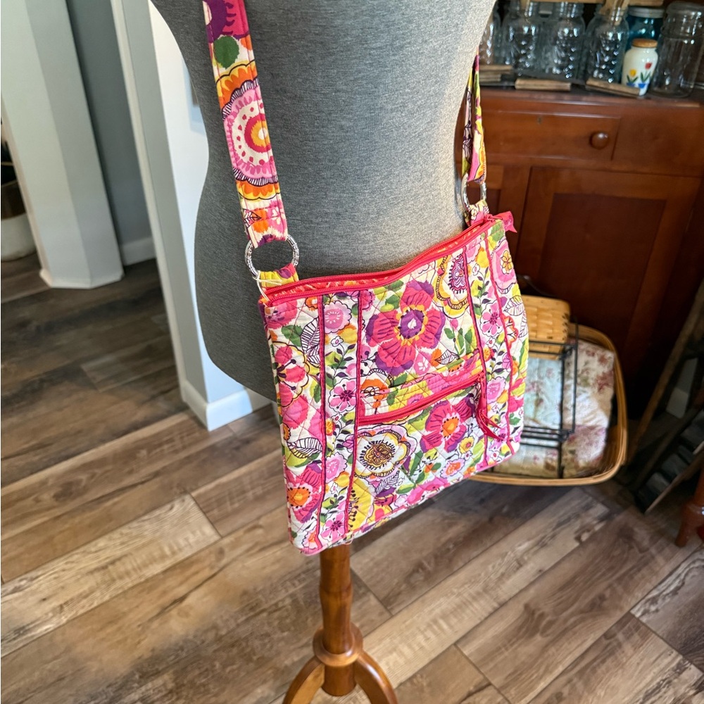 Vera Bradley Colorful Floral Crossbody Bag